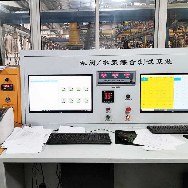 Teflona augu ķīmisko sūkņu testa stends