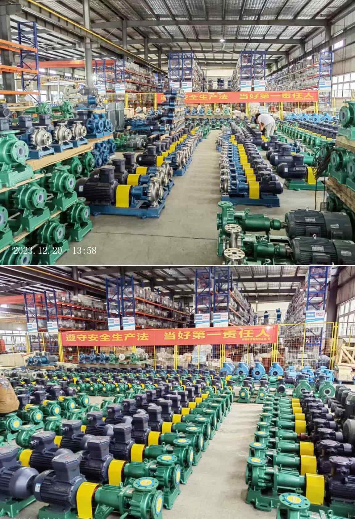 IH stainless steel centrifugal pump