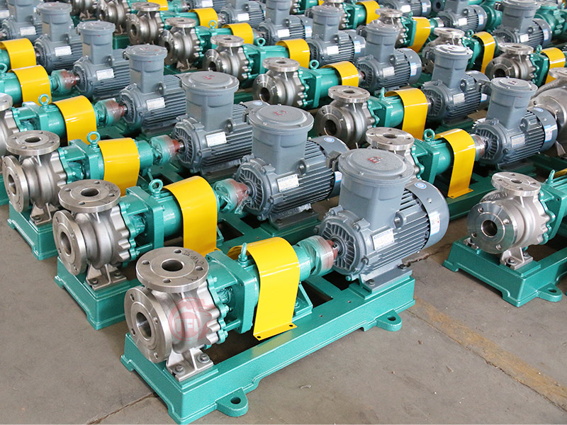 The working principle of chemical centrifugal pump is explained in detail